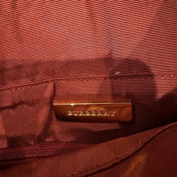 Authentic Vintage Burberry Handbag Bag Tote - Picture 10 of 16